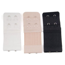 2 Rows 2 Hooks Bra Extenders Nylon Clasp Strap Women Bra Strap Extender 3 Colors SM6