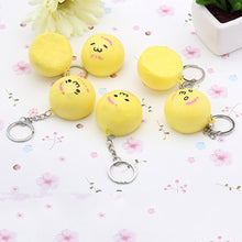 4cm Mini P a Squishy Key Chains Cartoon Buns Bread Bag Cell Phone Straps SM6
