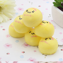 4cm Mini P a Squishy Key Chains Cartoon Buns Bread Bag Cell Phone Straps SM6