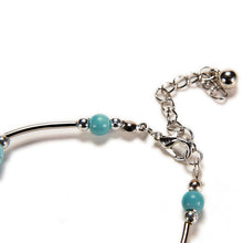 Charm Bangle Jewelry Birthday Gift Women Vintage Charm Jewelry Silver Plated Owl Turquoise Bracelets SM6