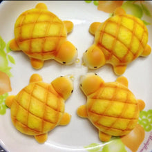 Charms Kawaii Bread Scented Key Chain Cute PU Tortoise Squishy Tortoise Squishy Bag Cell Phone Straps 7*6 5CM SM6