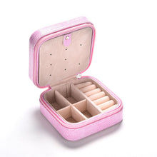 Creative Jewelry Box Mini PU Leather Casket for Jewelry Travel Case Best Birthday Gift Ring Earrings Necklace Storage SM6