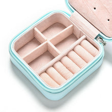 Creative Jewelry Box Mini PU Leather Casket for Jewelry Travel Case Best Birthday Gift Ring Earrings Necklace Storage SM6