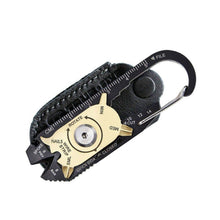 Mini 20 in 1 Roulette Combination Tool Gadget Portable Pocket Multifunction EDC Tool Bottle Opener Key Ring Screwdriver SM6