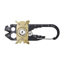 Mini 20 in 1 Roulette Combination Tool Gadget Portable Pocket Multifunction EDC Tool Bottle Opener Key Ring Screwdriver SM6