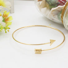 Adjustable Bridesmaids Gift Gold Filled Bracelets for Women One Direction Arrow Wrap Bracelet   Bangle SM6