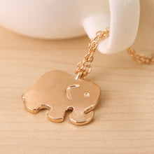 Cute Elephant Design Women Charming Sweater Chain Necklace SM6