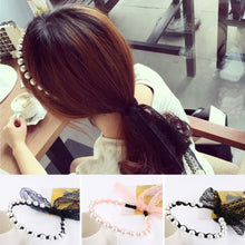 Design Simulated Pearl Wave B s Beautiful Lace Bows Hair B s Headb s for Girls Headwear Hair Accessories for Women SM6