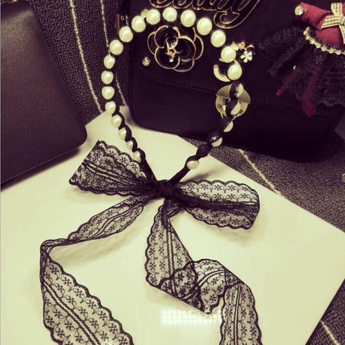 Design Simulated Pearl Wave B s Beautiful Lace Bows Hair B s Headb s for Girls Headwear Hair Accessories for Women SM6