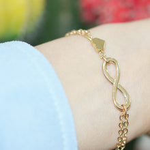 jewelry bracelet femme charm Infinity h  bracelet gift Lucky 8   Heart Bracelet Pendant bangles bracelet SM6