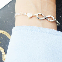 jewelry bracelet femme charm Infinity h  bracelet gift Lucky 8   Heart Bracelet Pendant bangles bracelet SM6