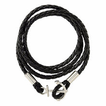 PU Leather Men Bracelet Jewelry Man Anchor Bracelet Wristb  Charm Braclet For Male Accessories H  Cuff SM6