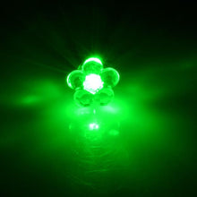 Flower Shape LED Earring Light Up Bling Ear Studs Earrings Dance Party SM6