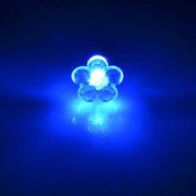 Flower Shape LED Earring Light Up Bling Ear Studs Earrings Dance Party SM6