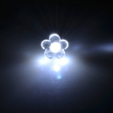 Flower Shape LED Earring Light Up Bling Ear Studs Earrings Dance Party SM6