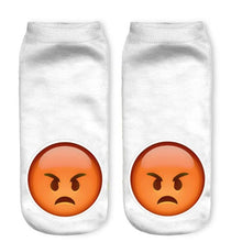 1Pair Wink 3D Boat Socks Digital Print Unisex Couple Breathable Stretchy Socks 2016 happy socks Lover Gifts#3530 SM6