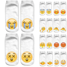 1Pair Wink 3D Boat Socks Digital Print Unisex Couple Breathable Stretchy Socks 2016 happy socks Lover Gifts#3530 SM6