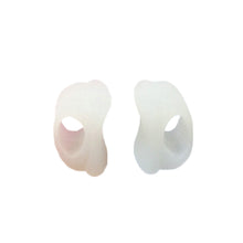 s Clear Gel Toe Hallux Valgus Separator Toe Bunion Protector Foot Care Pads SM6