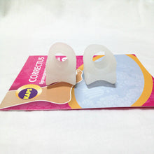 s Clear Gel Toe Hallux Valgus Separator Toe Bunion Protector Foot Care Pads SM6