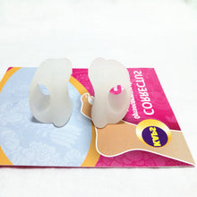 s Clear Gel Toe Hallux Valgus Separator Toe Bunion Protector Foot Care Pads SM6
