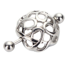 12g Surgical Steel Nipple Ring Piercing Shield Clip On Nest Ring Shape Women Body Jewelry  SM6