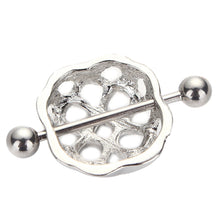 12g Surgical Steel Nipple Ring Piercing Shield Clip On Nest Ring Shape Women Body Jewelry  SM6