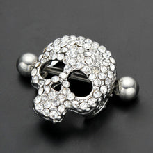 316L Surgical Steel Nipple Jewelry Skull Design Nipple Shield Nipple Ring Body Jewelry Nipple Piercing SM6