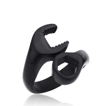 316L Titanium Stainless Steel Punk Biker Wrench Man Rings Jewelry Man Ring SM6