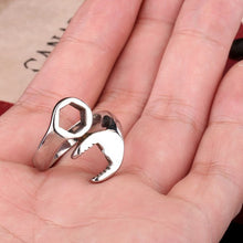 316L Titanium Stainless Steel Punk Biker Wrench Man Rings Jewelry Man Ring SM6