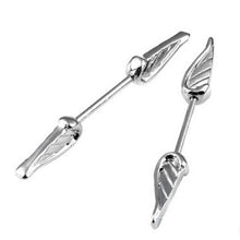 Angel Wings Feather Alloy Nipple Shields Ring Bar Barbell Body Piercing Jewelry  SM6