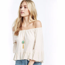 Bohemia Stone Necklace Colorful Tassel Pendant Tibetan Natural Stone Necklace Opal Turquoise Necklace SM6