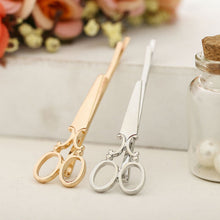 Cool Simple Head Jewelry Hair Pin Gold Scissors Shears Clip For Hair Tiara Barrettes Accessories Headdress For Girl Women SM6