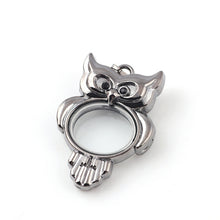 Crystal Pendant Necklace Jewelry Crystal Colorful Owl Pendants Women Lady SM6