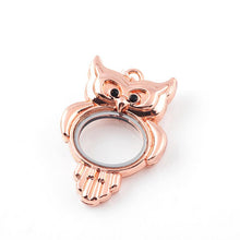 Crystal Pendant Necklace Jewelry Crystal Colorful Owl Pendants Women Lady SM6