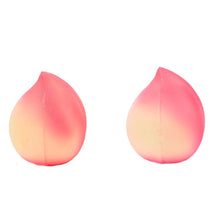 Cute Pink Peach Keychain Key Ring Porte Key Holder Keyring With Bread Scent SM6