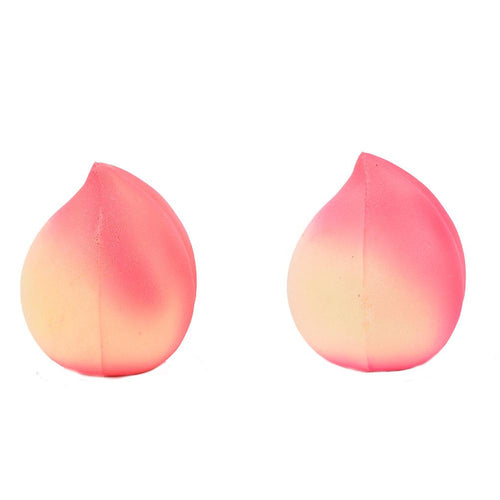 Cute Pink Peach Keychain Key Ring Porte Key Holder Keyring With Bread Scent SM6