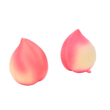 Cute Pink Peach Keychain Key Ring Porte Key Holder Keyring With Bread Scent SM6