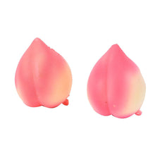 Cute Pink Peach Keychain Key Ring Porte Key Holder Keyring With Bread Scent SM6