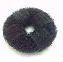 DIY Lady Headwear Hair Accessories Pure Knitted Hair Bun Ring Hair Donut Sponge Hair Styling Tool SM6