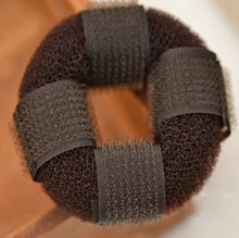 DIY Lady Headwear Hair Accessories Pure Knitted Hair Bun Ring Hair Donut Sponge Hair Styling Tool SM6