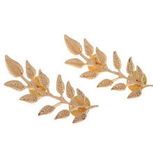 Exquisite Leaf Collar Pin Brooch  Europe   America leaves retro shirt creative golden brooch  SM6