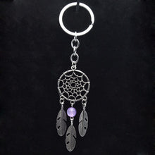 Dream Catcher Key Chain Silver Ring Feather Tassels Keyring Keychain For Gift Indian Style  SM6