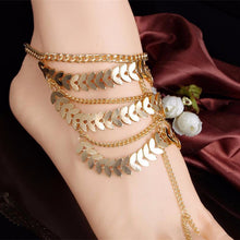 Barefoot Coin Ankle Chain Anklet Bracelet Foot Jewelry S al Beach Gold Plated For Women  SM6