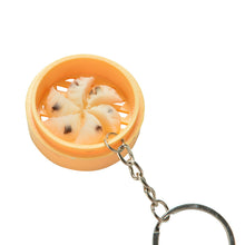 Creative Gifts Emulation Food Buns Steamers Keychain Phone Pendant Multi Styles SM6