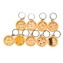 Creative Gifts Emulation Food Buns Steamers Keychain Phone Pendant Multi Styles SM6