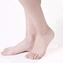 Silver Anklets Heart Key Foot Bracelet Ankle Chain Women  gift  SM6