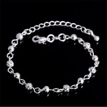Silver Jewelry Carter Bracelet Plated Silver Screw Bracelet Women Fine Jewelry Gifts Flower Beads Bracelets Bangles SM6