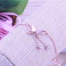Tassel Anklets Casual Beach Vacation Anklets Bracelets Jewelry Ankle Chain Butterfly Tassels Foot Chain Rose Gold SM6