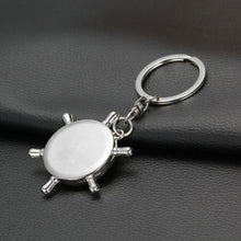 Compass Metal Car Keyring Keychain Key Chain Ring Keyfob Gift SM6