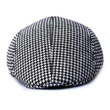 Plaid Flat Hats Beret for Men Women Warm Caps Beret Hat SM6
